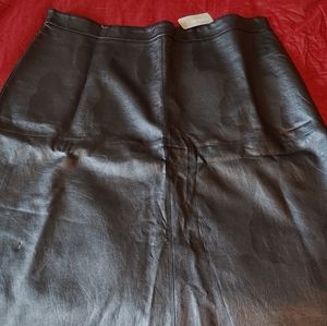 Faux leather skirt Forever 21+